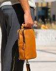 Leather Sling Crossbody Bag | Leander