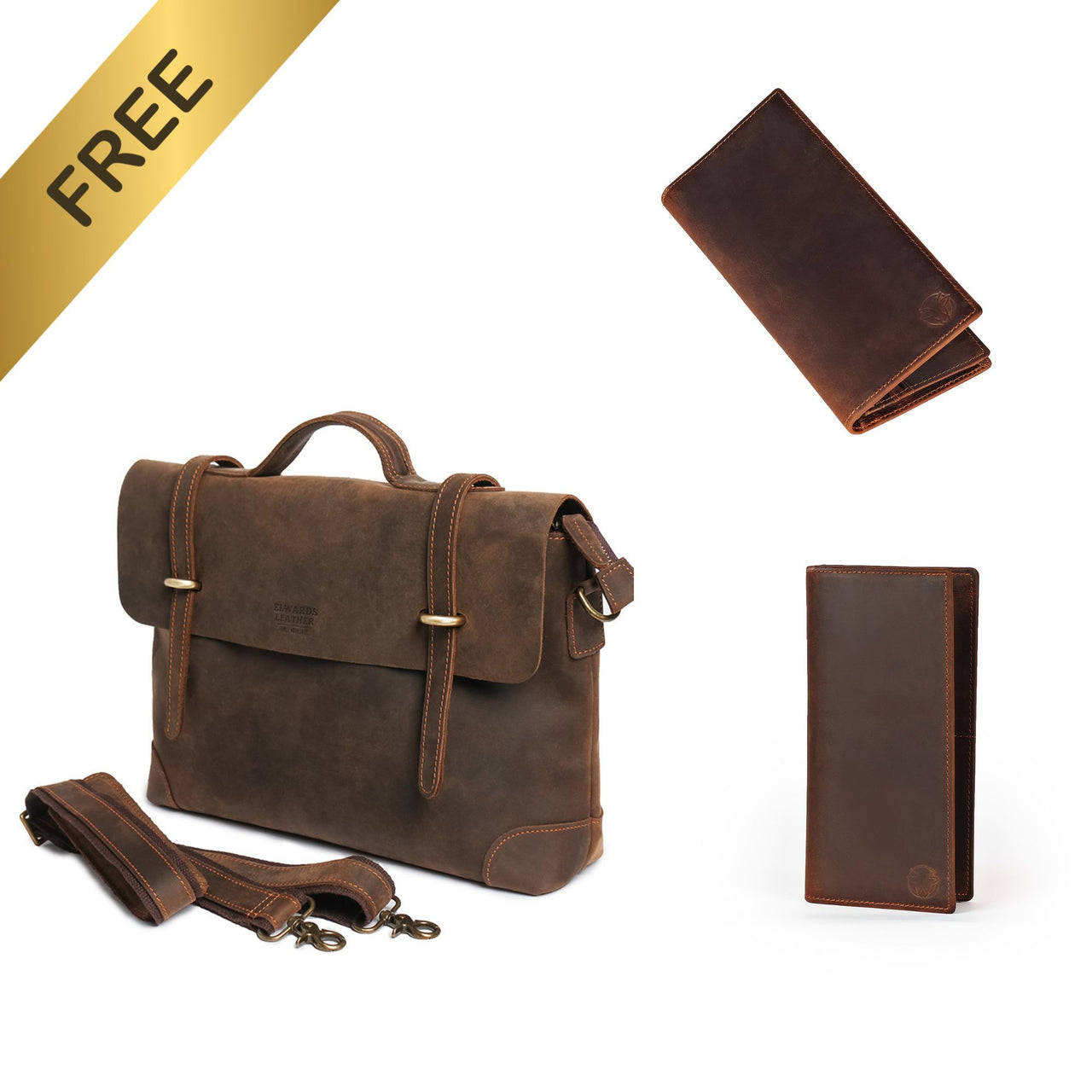 Rable Briefcase + FREE Trove Wallet