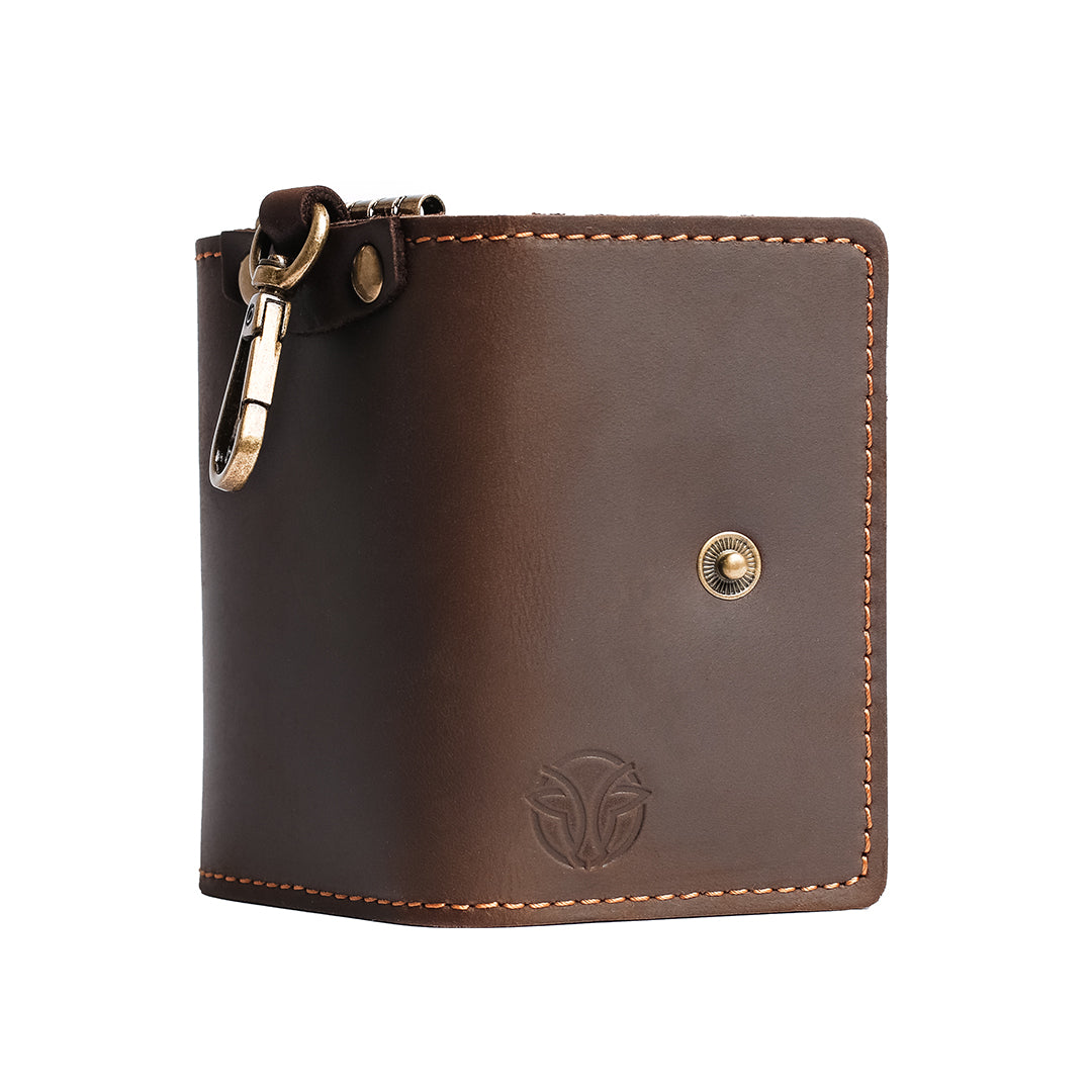 Men's Key Case - Full-Grain Leather, Brown | Handmade – Elwards
